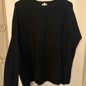 Black Long Sleeve Sweater